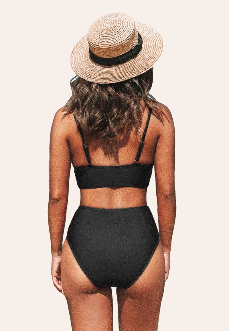 Cupshe Cupshe Bikini - black Limitierter Zeitrabatt