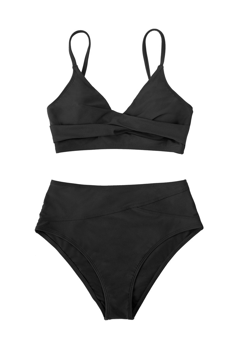 Cupshe Cupshe Bikini - black Limitierter Zeitrabatt