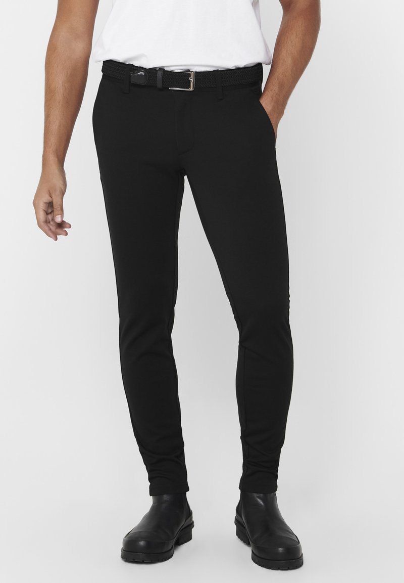 Only & Sons Only & Sons ONSMARK - Chinos - black Fabrik Onlineshop