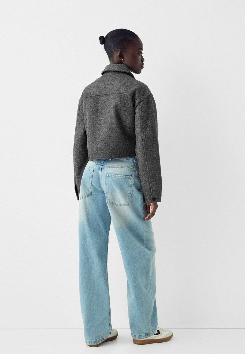 Bershka Bershka Summer jacket - blue grey Online Shopping