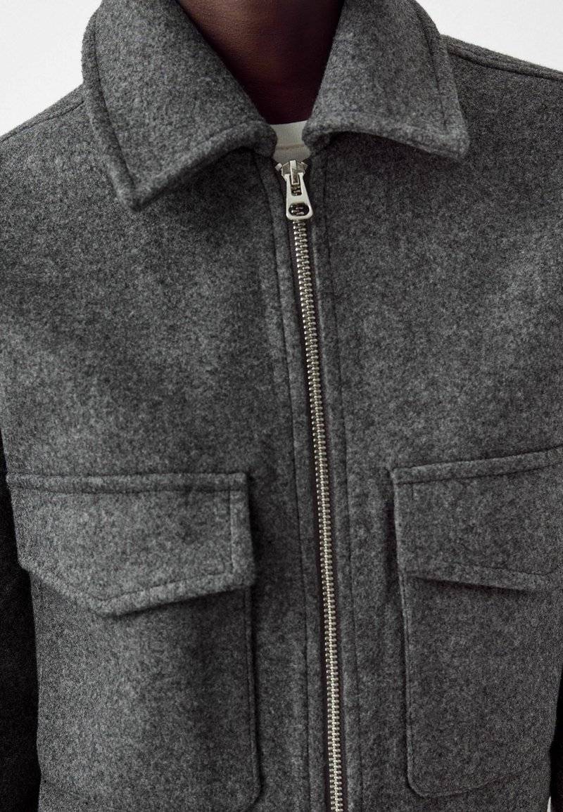 Bershka Bershka Summer jacket - blue grey Online Shopping