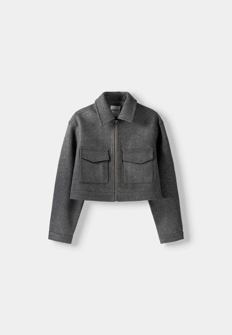 Bershka Bershka Summer jacket - blue grey Online Shopping