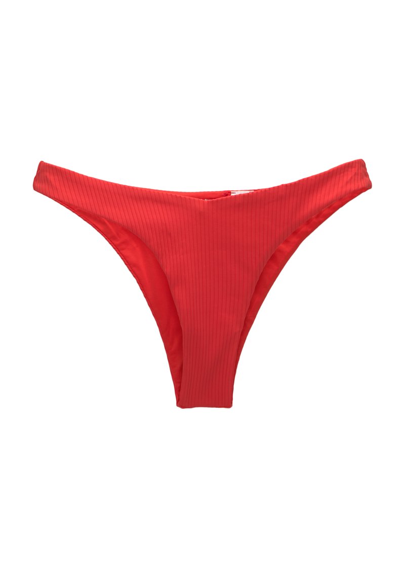 PULL&BEAR PULL&BEAR V-SHAPED - Bikini bottoms - red Black Friday