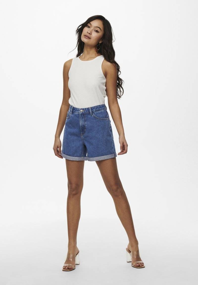 ONLY ONLY LIFE - Denim shorts - medium blue denim Osterangebot