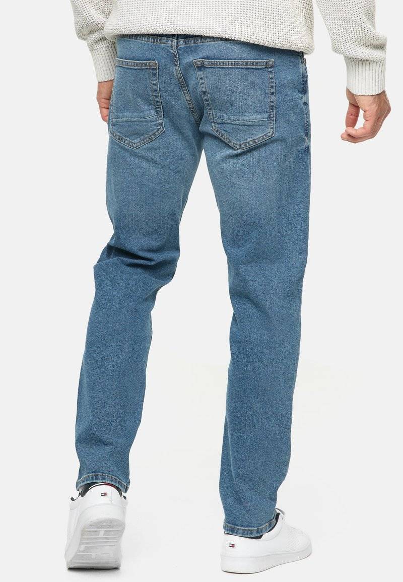 INDICODE JEANS INDICODE JEANS INSANTINO - Straight leg jeans - medium dark cloud Muttertagsangebot