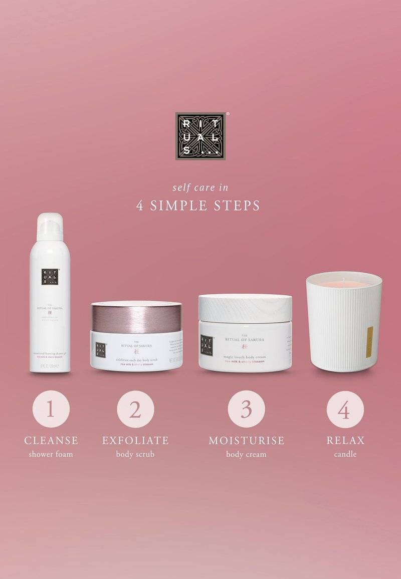 Rituals Rituals SCENTED CANDLE THE RITUAL OF SAKURA - FLORAL - CHERRY BLOSSOM & RICE MILK - Scented candle Tiefpreis