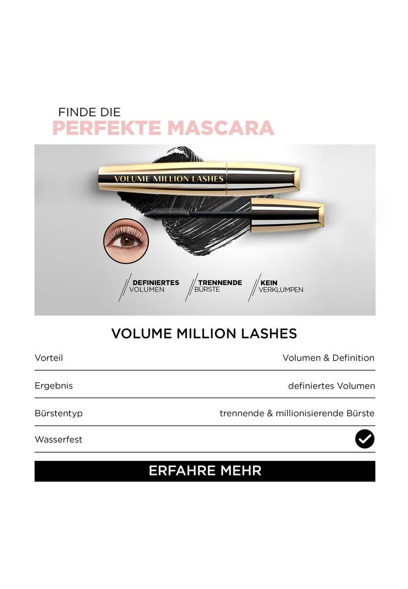 L'Oréal Paris L'Oréal Paris LASH PARADISE - Mascara - intense black Zeitbegrenzte Promotion