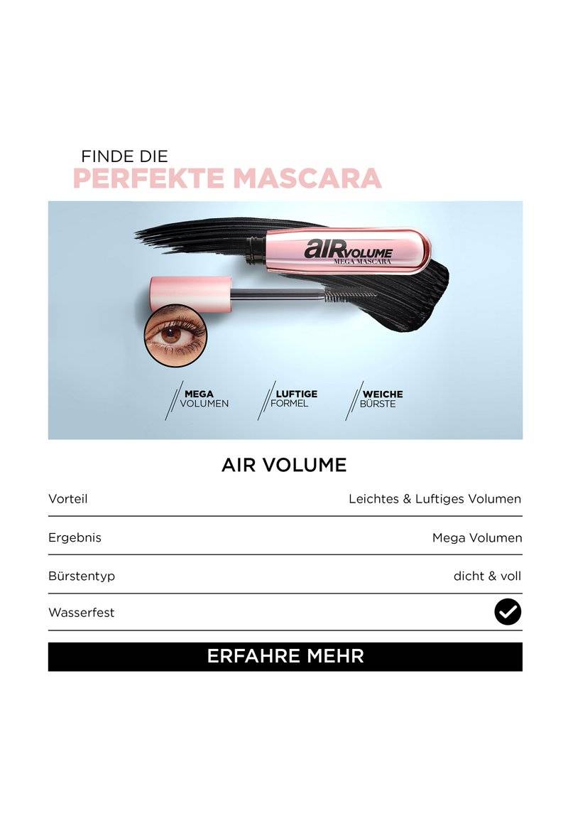 L'Oréal Paris L'Oréal Paris LASH PARADISE - Mascara - intense black Zeitbegrenzte Promotion
