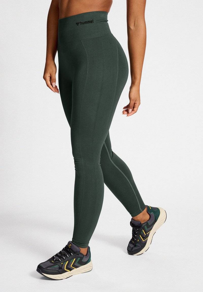 Hummel Hummel SEAMLESS HIGH WAIST - Leggings - climbing ivy Vierteljährliche Förderung