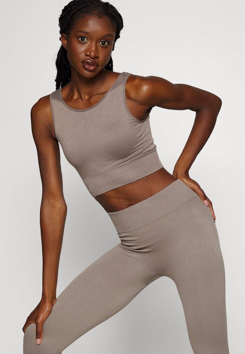 ONLY Play ONLY Play ONPJAIA LIFE SEAM SHORT - Top - brown Black Friday Preise