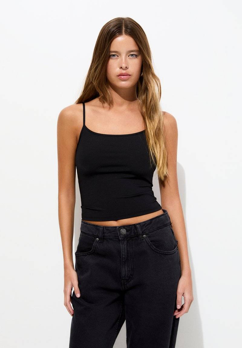 PULL&BEAR PULL&BEAR STRAPPY PACK OF 2 - Top - white Cyber Monday