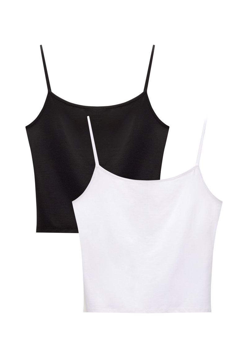 PULL&BEAR PULL&BEAR STRAPPY PACK OF 2 - Top - white Cyber Monday