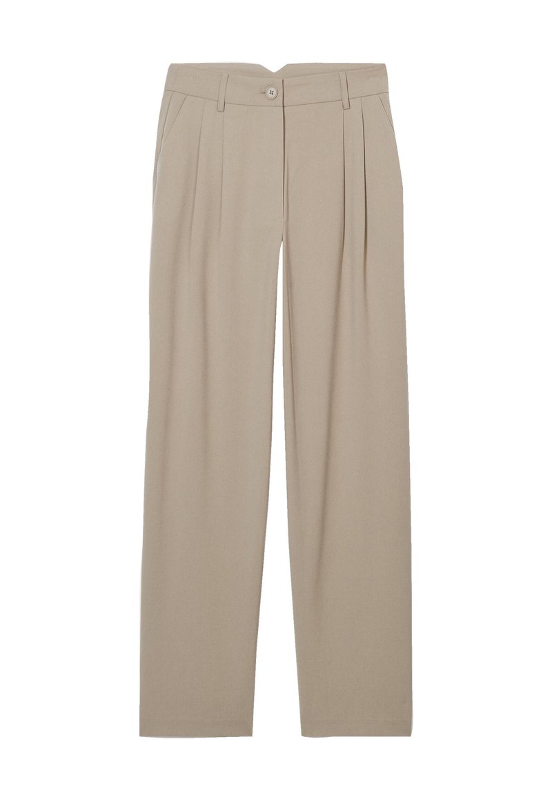 Cache Cache Cache Cache WEITE FLIESSENDE MIT ABNÄHERN - Trousers - vert kaki Muttertagsangebot