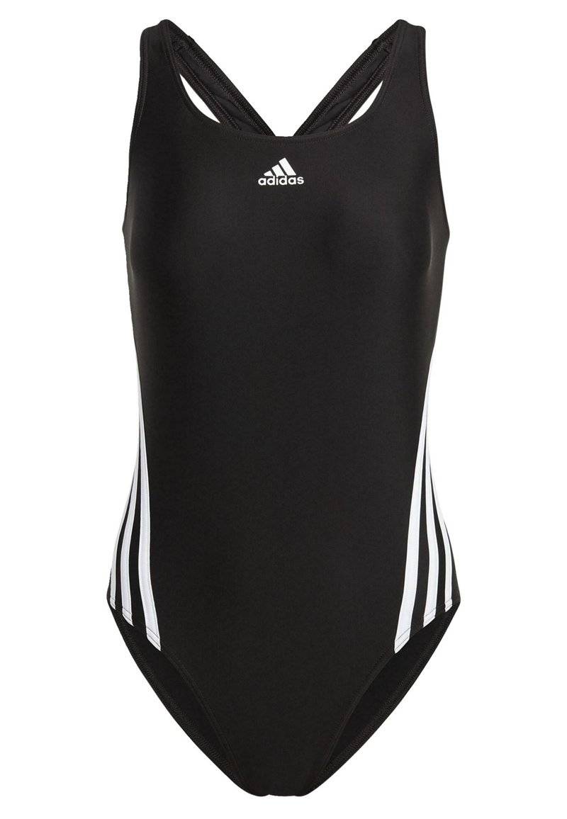 adidas Sportswear adidas Sportswear ADIDAS 3-STRIPES - Swimsuit - black white Valentinstagsangebot