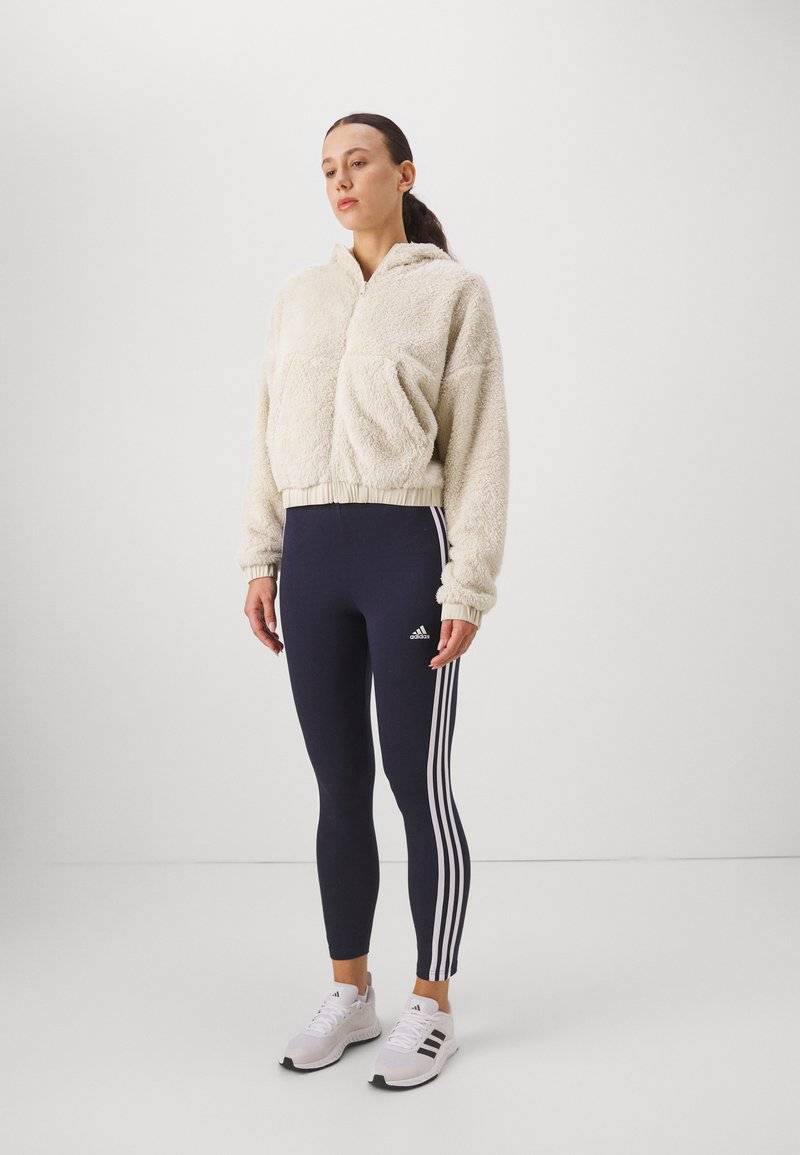 adidas Sportswear adidas Sportswear ESSENTIALS 3 STRIPES HIGH WAISTED - Leggings Lagerräumung