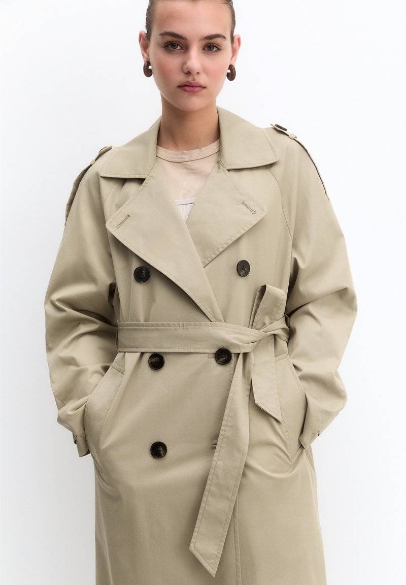 PULL&BEAR PULL&BEAR BASIC - Trenchcoat - beige Top Angebot