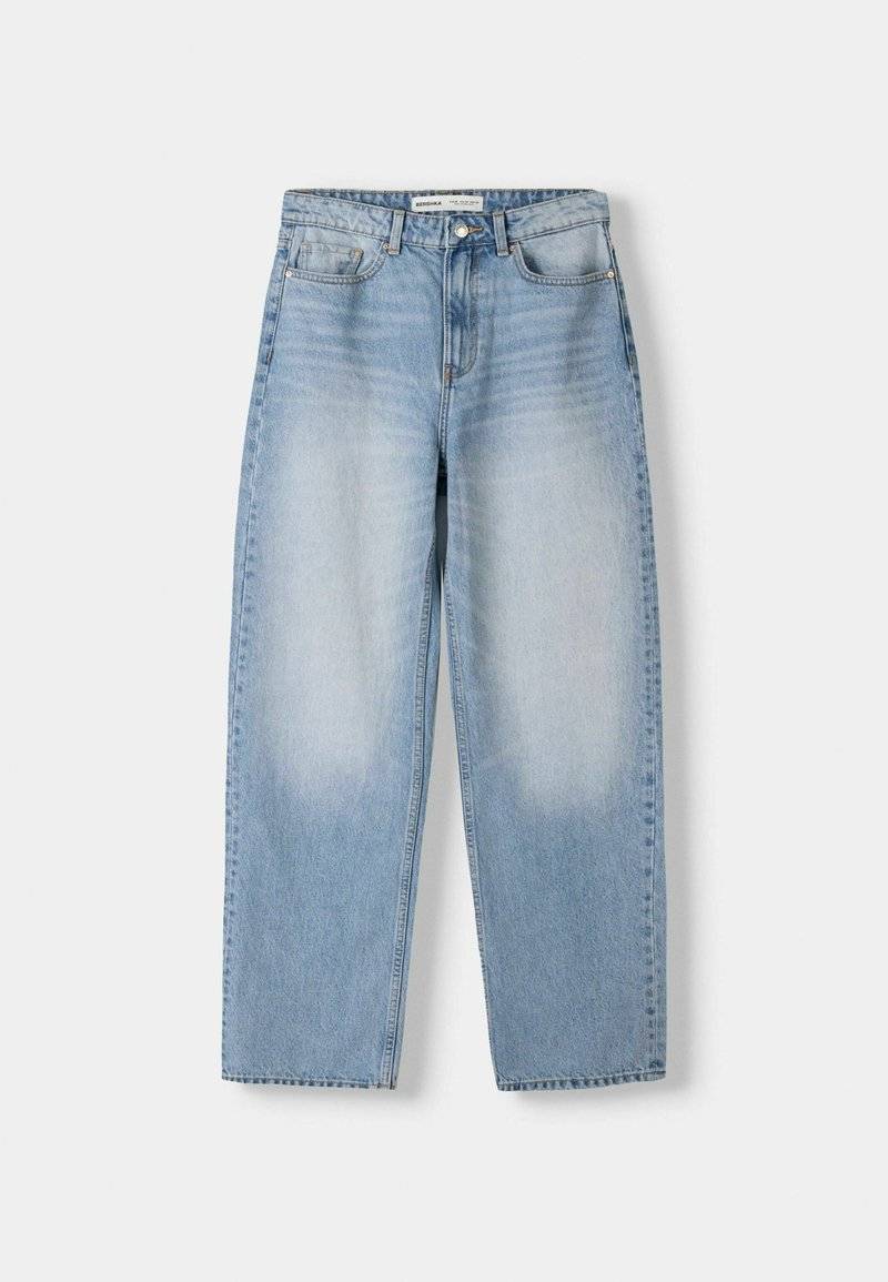 Bershka Bershka MOM - Straight leg jeans Neueste Mode