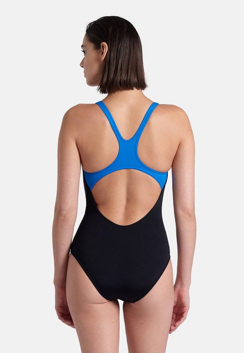 Arena Arena REFLECTING - Swimsuit - black blue river Neuheiten