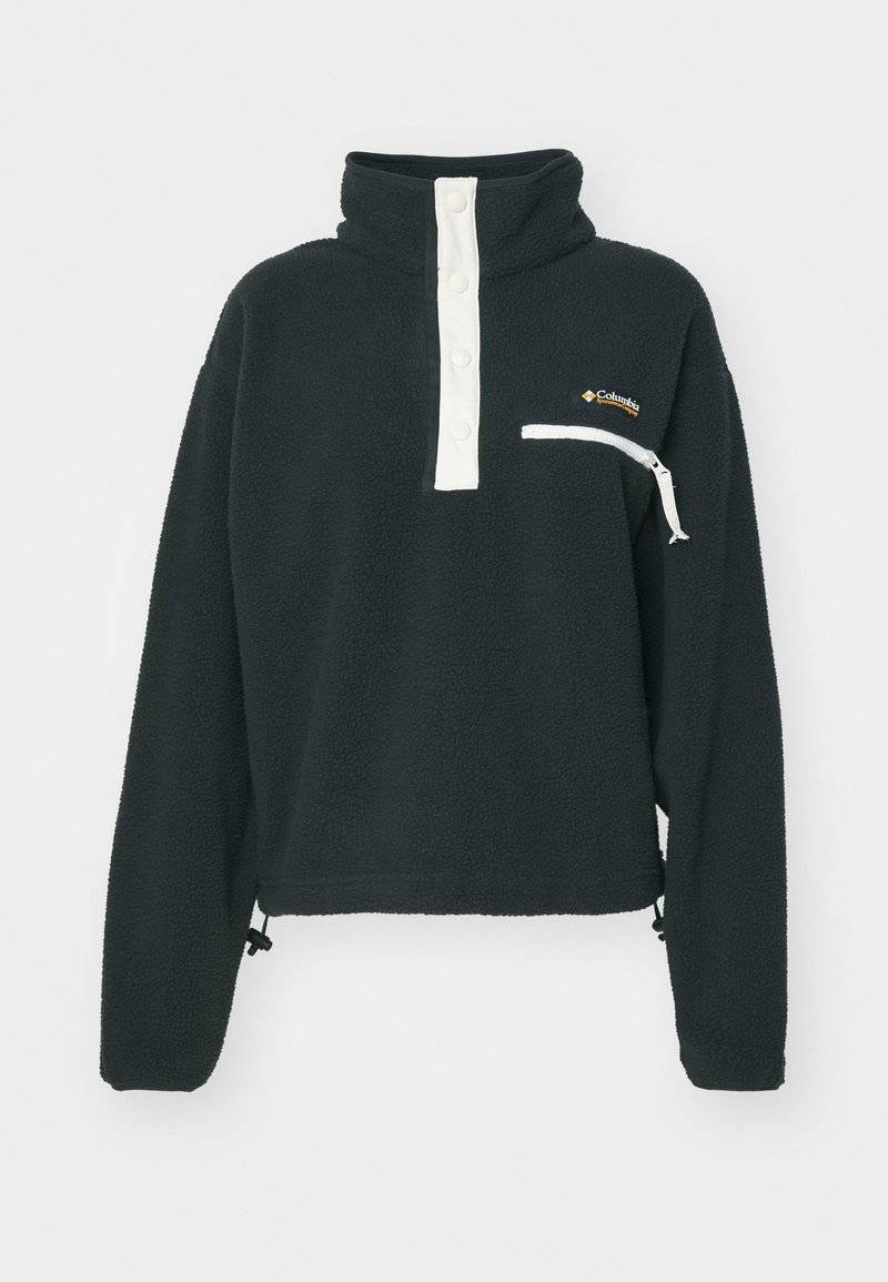 Columbia Columbia HELVETIA™ CROPPED HALF SNAP - Fleece jumper - black Letzte 3 Tage