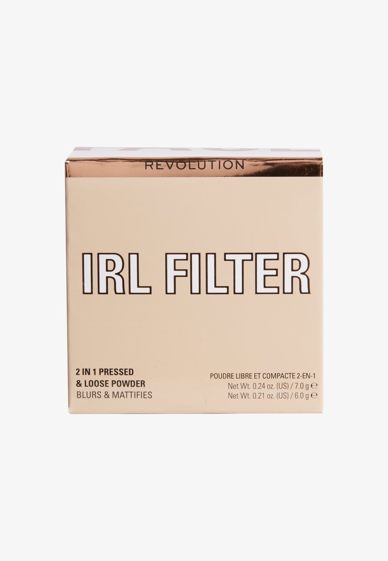 Makeup Revolution Makeup Revolution REVOLUTION IRL SOFT FOCUS 2 IN 1 POWDER TRANSLUCENT - Powder - white Super Rabatt