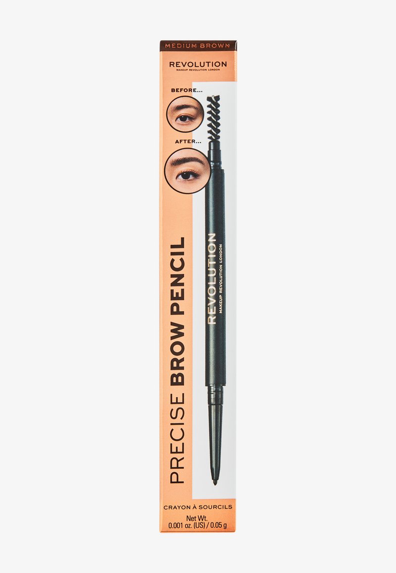 Makeup Revolution Makeup Revolution REVOLUTION PRECISE BROW PENCIL - Eyebrow pencil - medium brown Im Verkauf