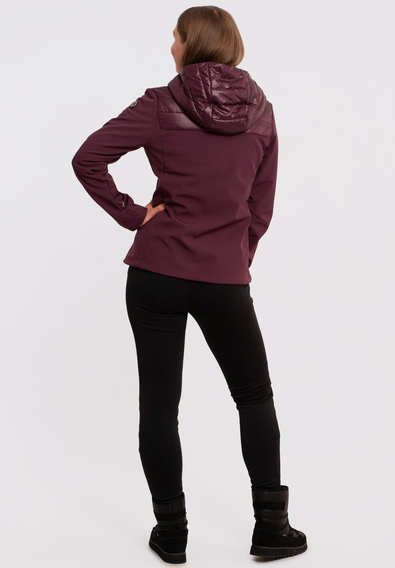 Luhta Luhta EMALRANTA - Soft shell jacket - pflaume Rabatt