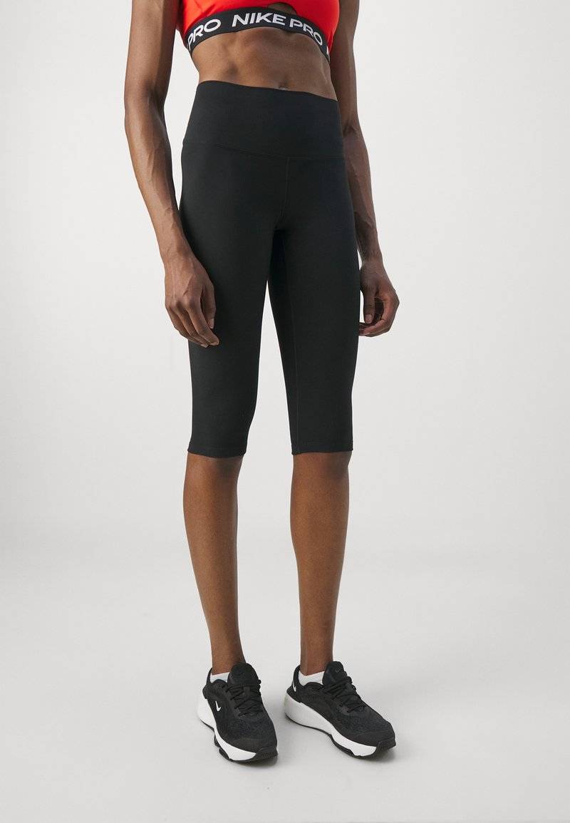 Nike Performance Nike Performance ONE CAPRI - Leggings - black Versandkostenfrei