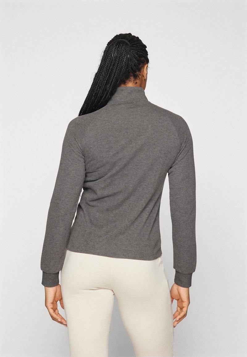 ONLY Play ONLY Play ONPMELINA ZIP - Zip-up sweatshirt - dark grey melange Osterangebot