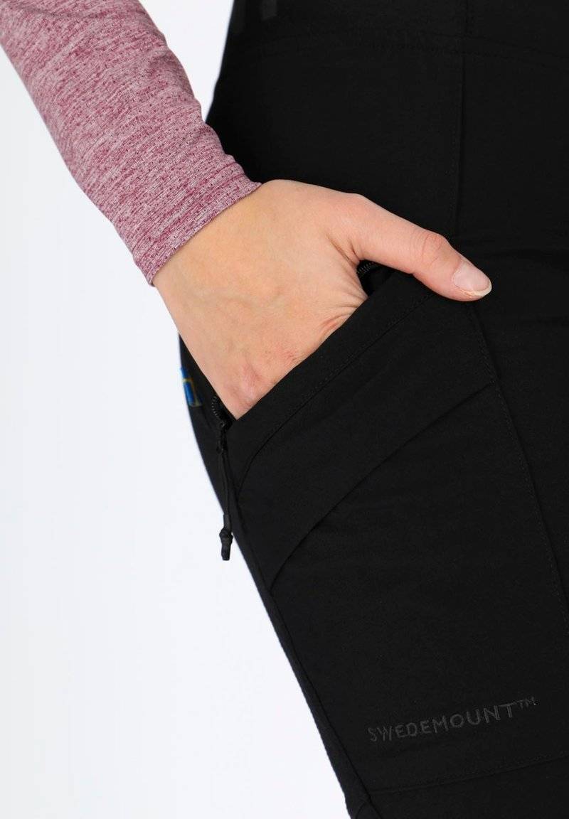 Swedemount Swedemount TRONDHEIM W - Outdoor trousers - black Vatertagsangebot