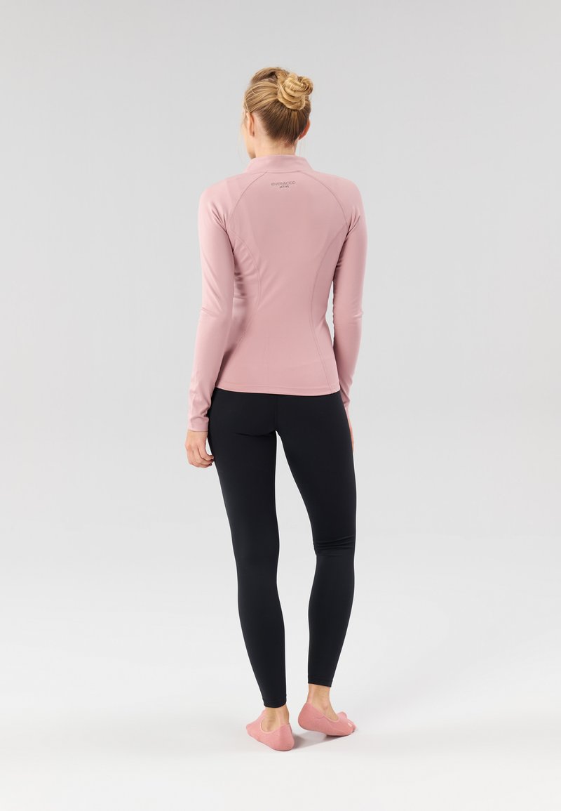 Even&Odd active Even&Odd active SUPER SOFT COTTON TOUCH - Training jacket - mauve Exklusive Angebote