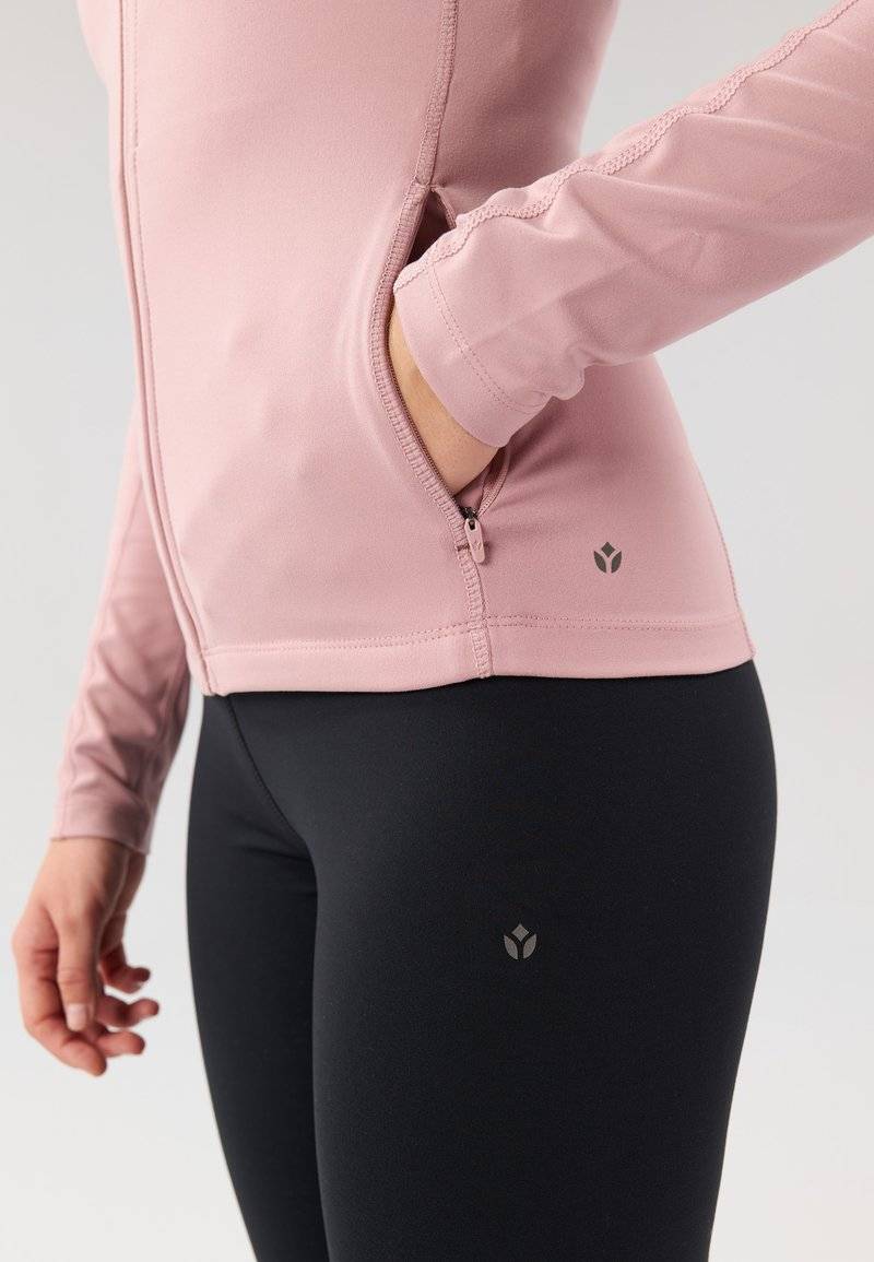 Even&Odd active Even&Odd active SUPER SOFT COTTON TOUCH - Training jacket - mauve Exklusive Angebote