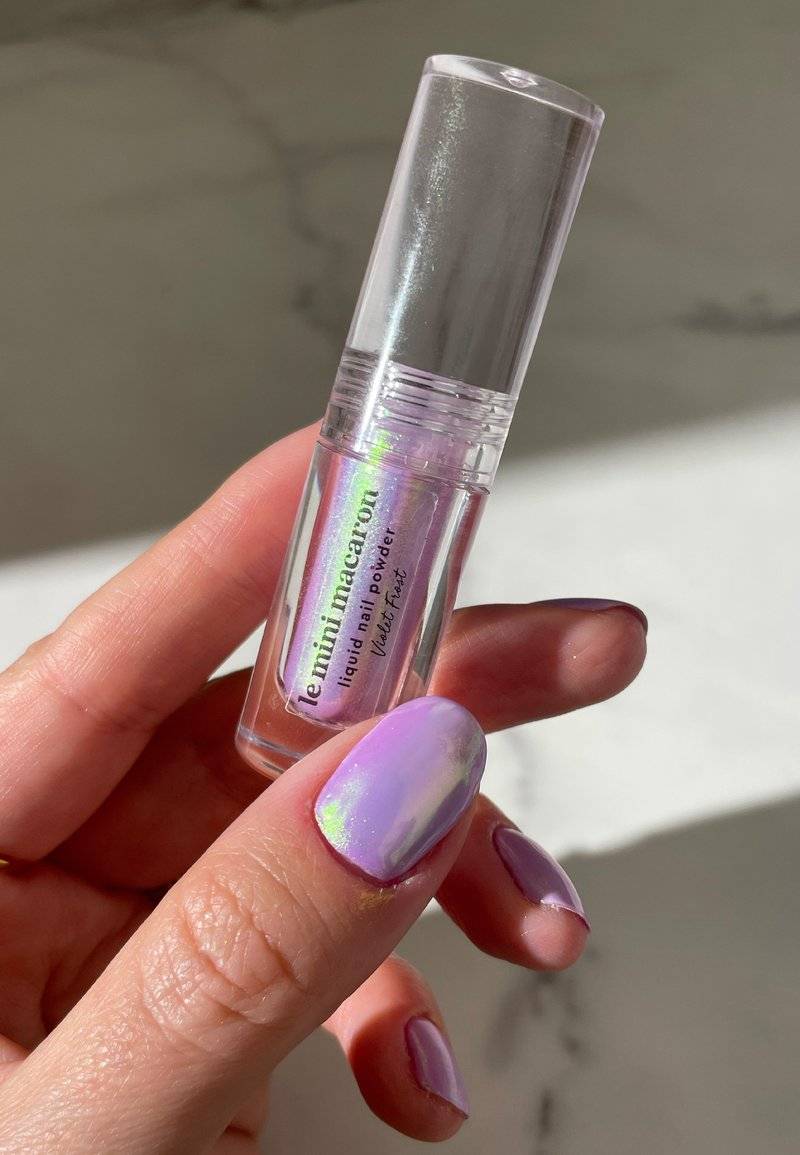 Le Mini Macaron Le Mini Macaron LIQUID NAIL POWDER - Nail polish - violet frost Wochenangebot