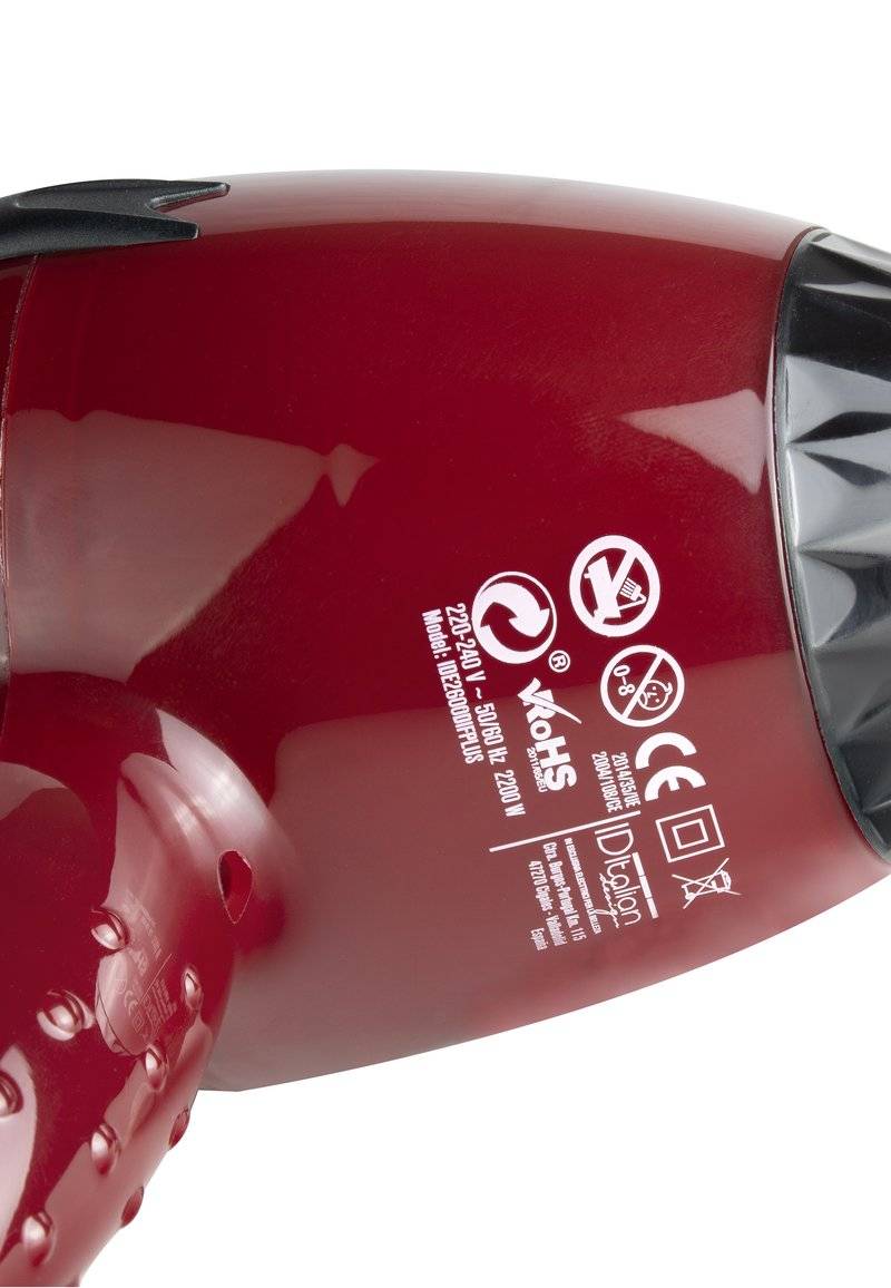 Italian Design Italian Design ELECTRICAL ITEMS GTI 2600 DRYER FORCE PLUS - Hair Styling Tool - red Letzte 2 Tage