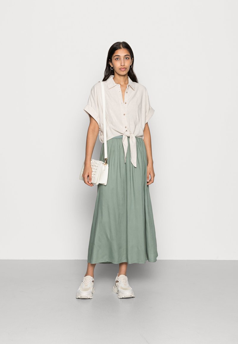 ONLY ONLY ONLVENEDIG - A-line skirt - chinois green Kostenloser Versand international