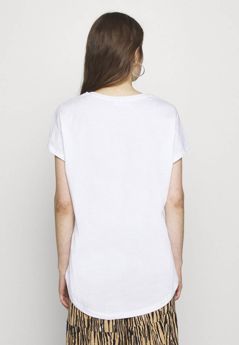 Even&Odd Even&Odd MANDALA ENJOY THE LITTLE THINGS TEE - Print T-shirt - white zollfrei