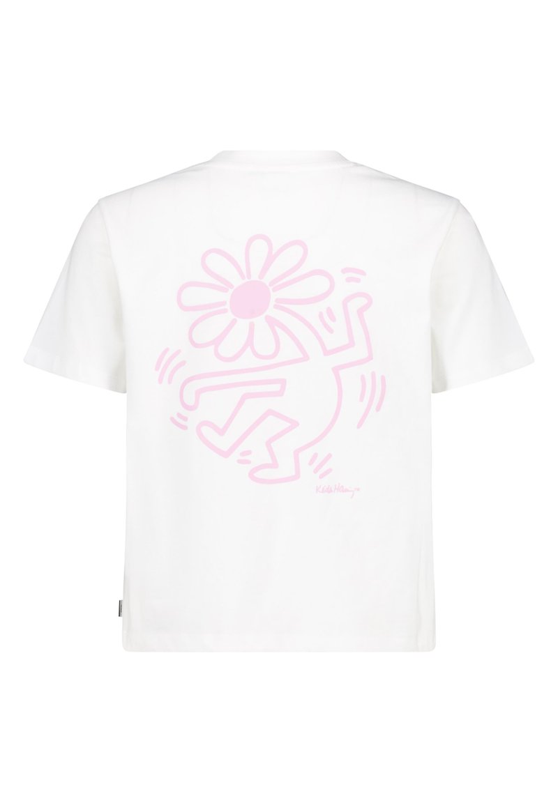 America Today America Today ELA JR - Print T-shirt - off white Rabatte dieses Monats
