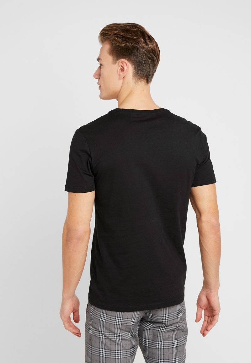 Pier One Pier One 5 PACK - Basic T-shirt - black Verkauf