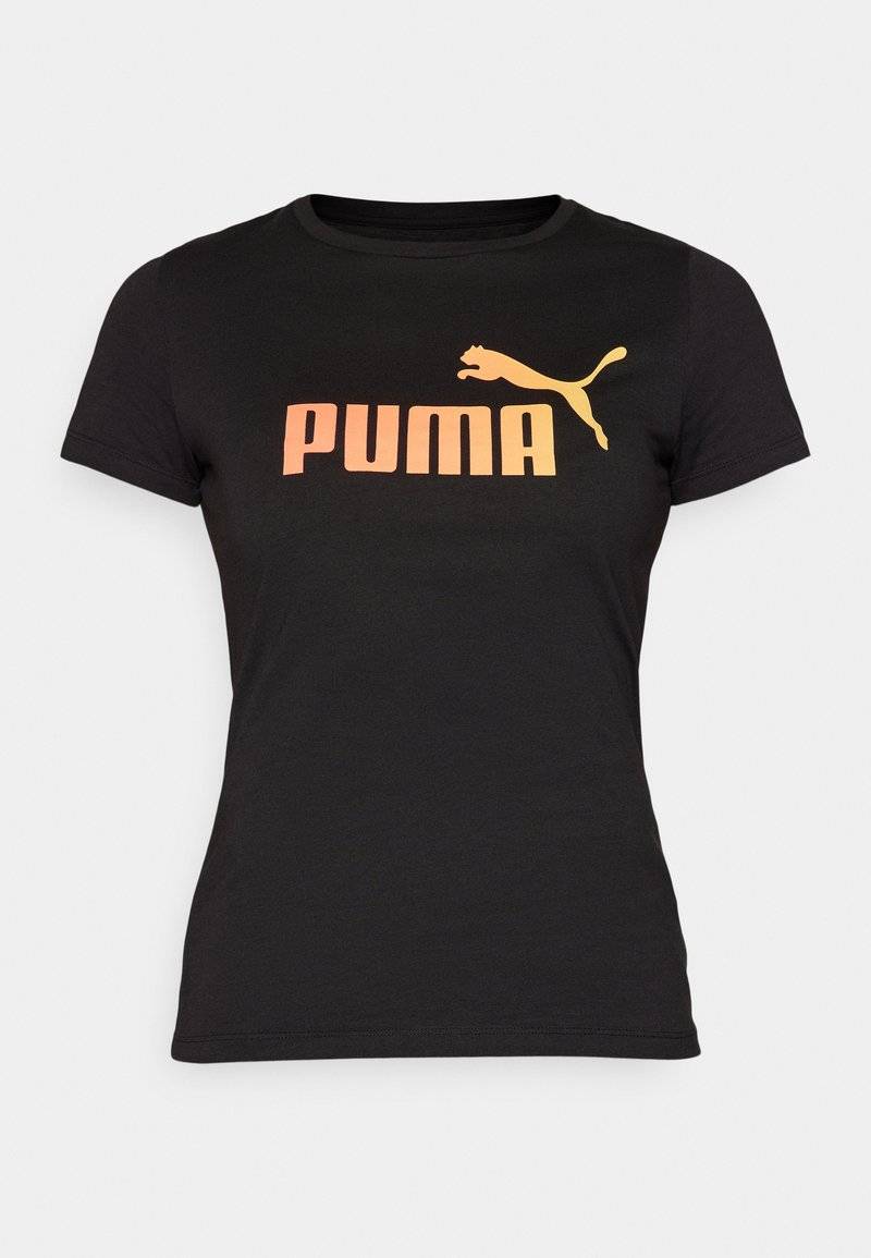 Puma Puma SUMMER SPORTS TEE - Print T-shirt - black Cyber Monday