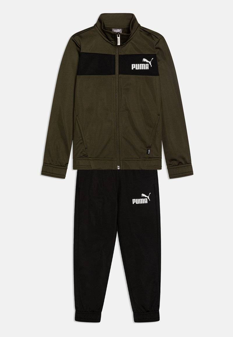 Puma Puma SUIT UNISEX SET - Tracksuit - dark olive Weihnachtsangebot