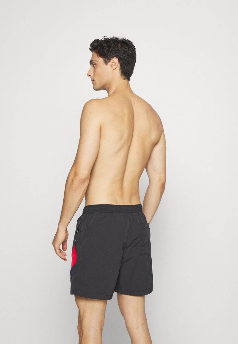 Tommy Hilfiger Tommy Hilfiger DRAWSTRING - Swimming shorts - black Online Outlet