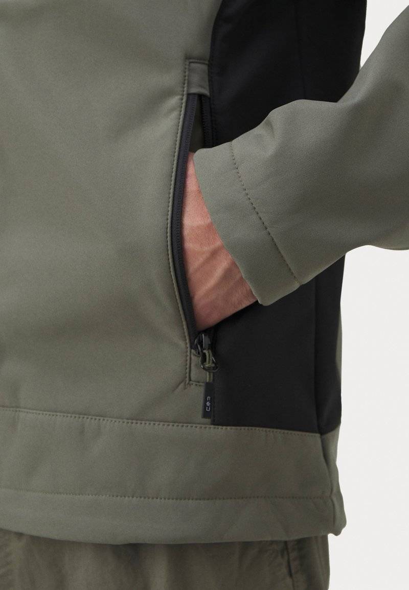 CMP CMP MAN JACKET ZIP HOOD - Soft shell jacket Blitzangebot