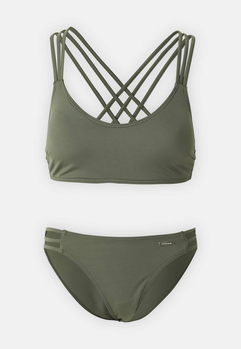 Bruno Banani Bruno Banani ALEXA SET - Bikini - oliv Super Rabatt