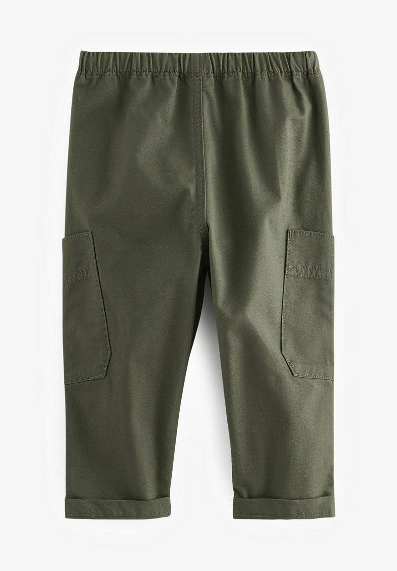 Next Next SIDE POCKET PULL-ON STANDARD - Trousers - khaki green Begrenzt auf 3 Tage