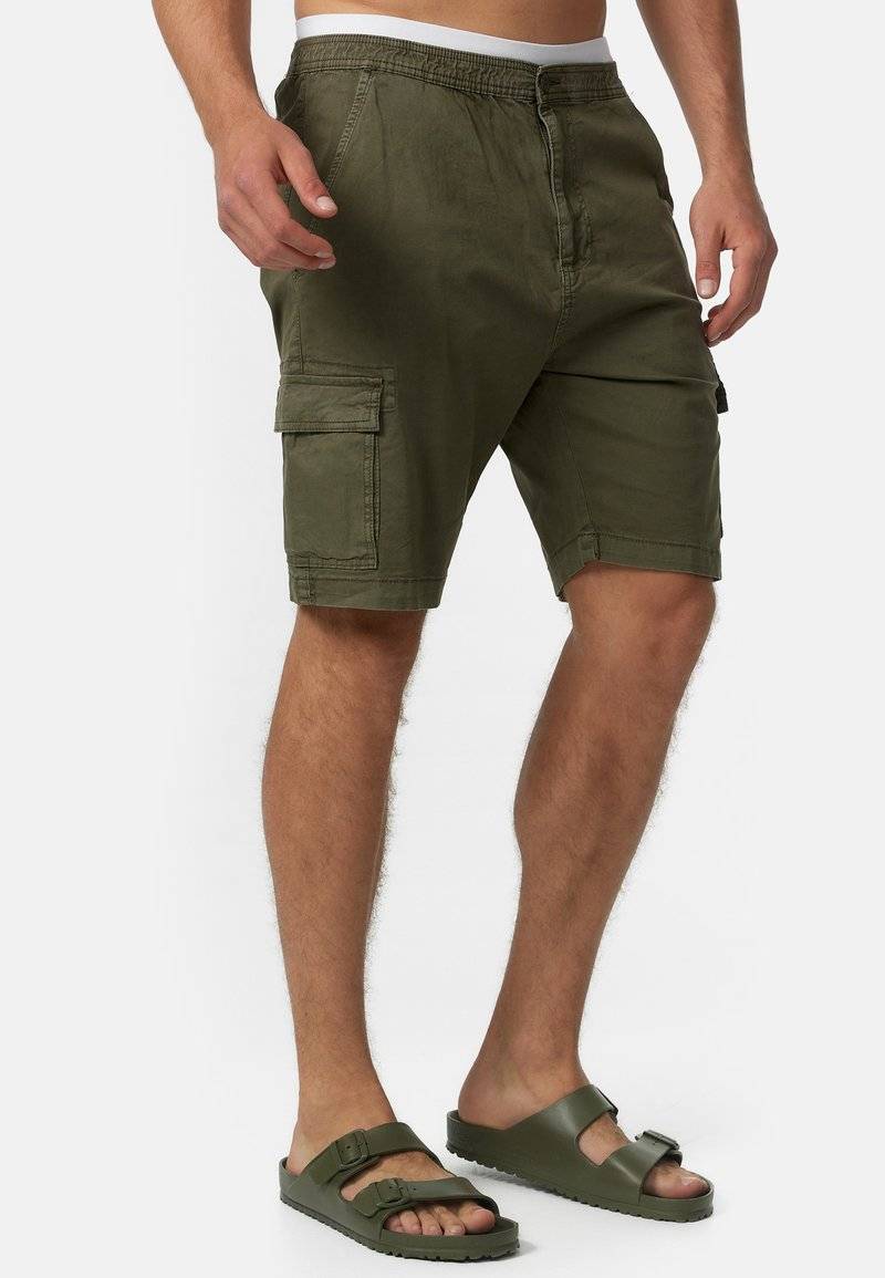 INDICODE JEANS INDICODE JEANS KINNAIRD - Shorts - army Black Friday Preise