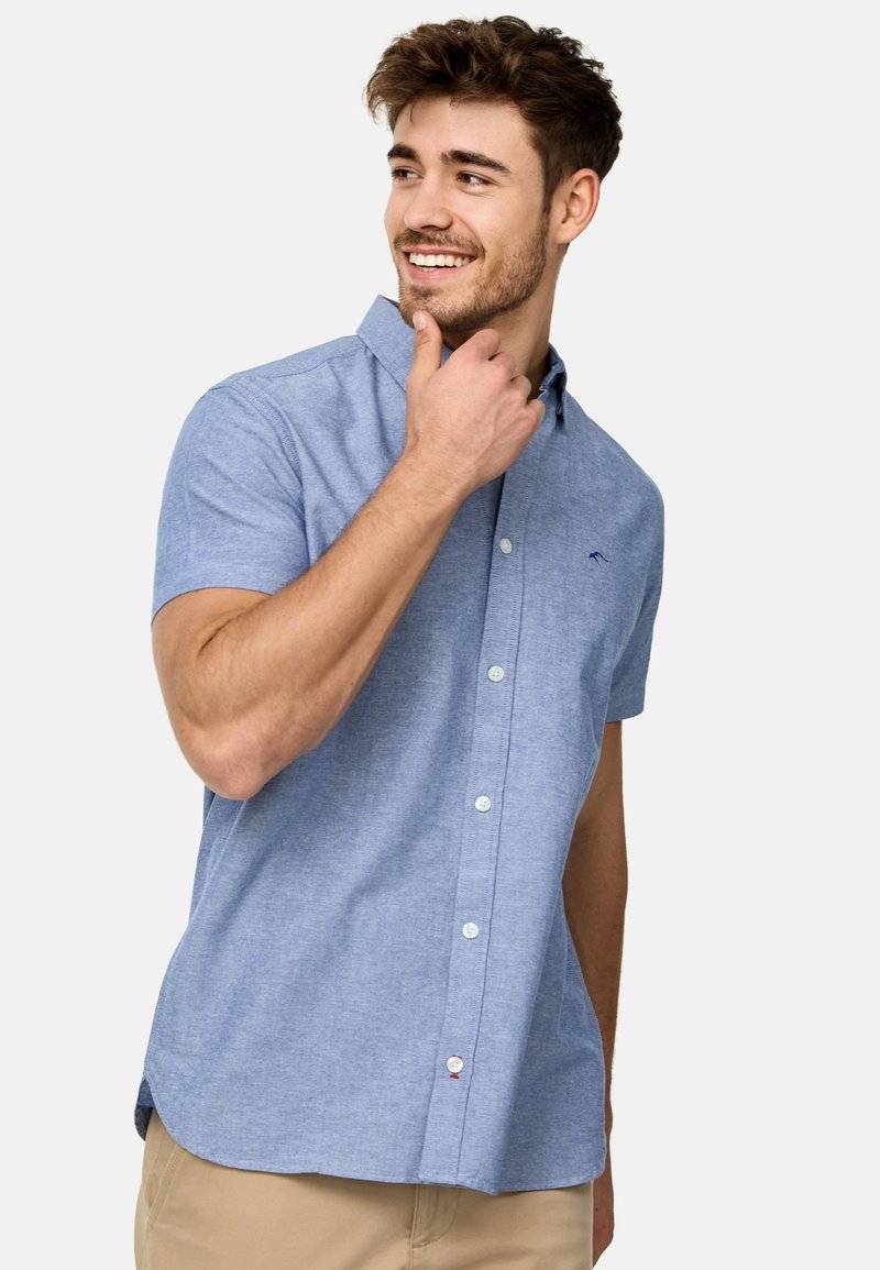 INDICODE JEANS INDICODE JEANS KURZARM KENNER - Shirt - monaco blue Auslauf