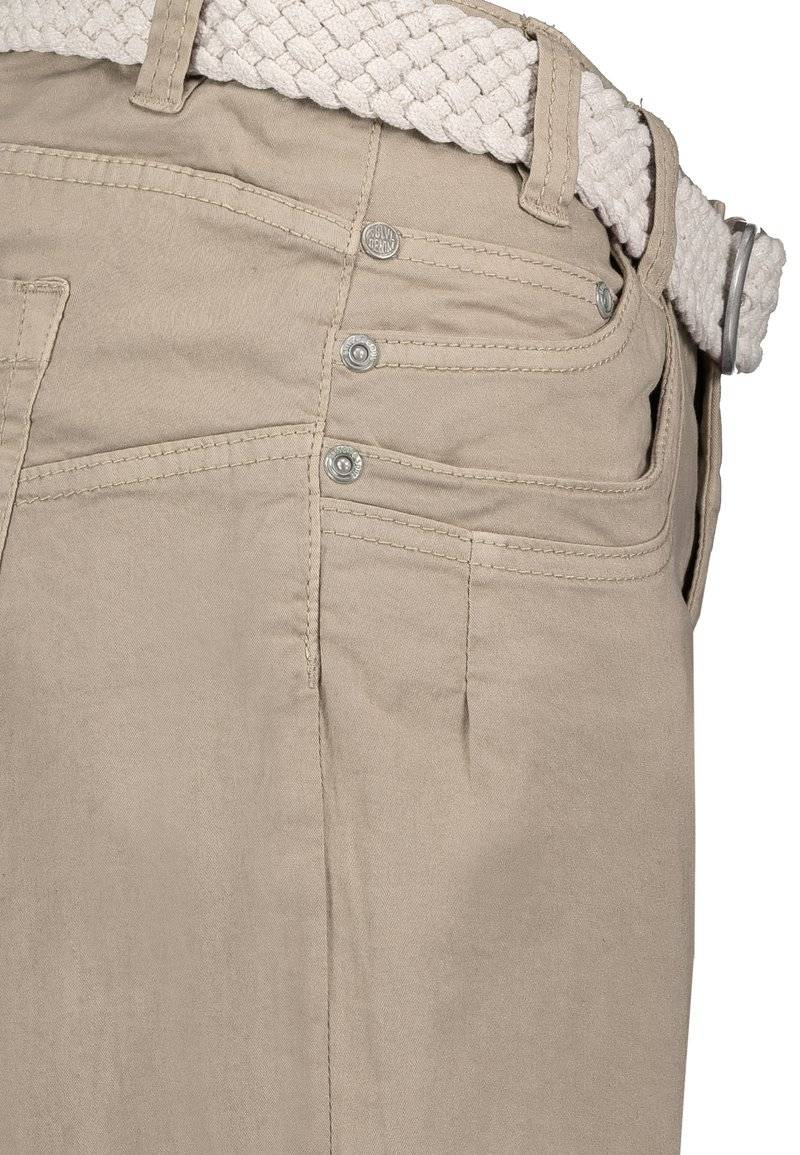 Sublevel Sublevel BERMUDA MIT GÜRTEL - Denim shorts - beige Angebote