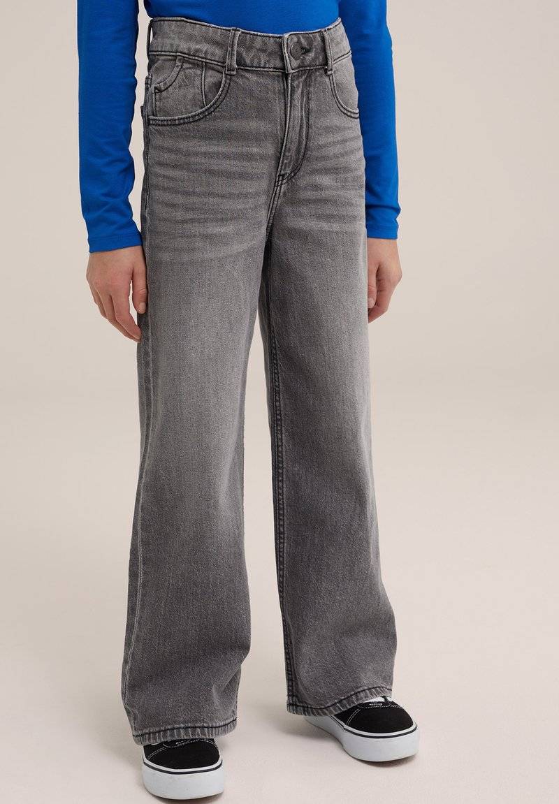 WE Fashion WE Fashion BLUE RIDGE - Flared Jeans - grey Hotsell