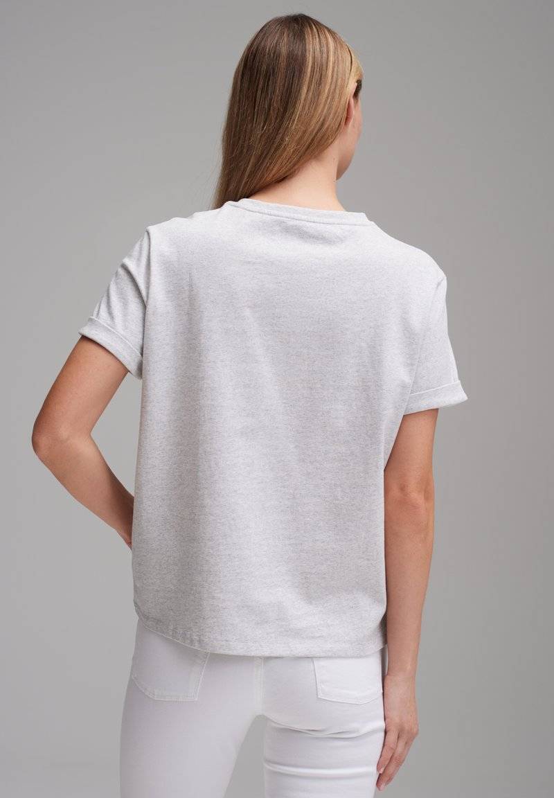 Opus Opus SERZ - Basic T-shirt - grey Fabrikverkauf