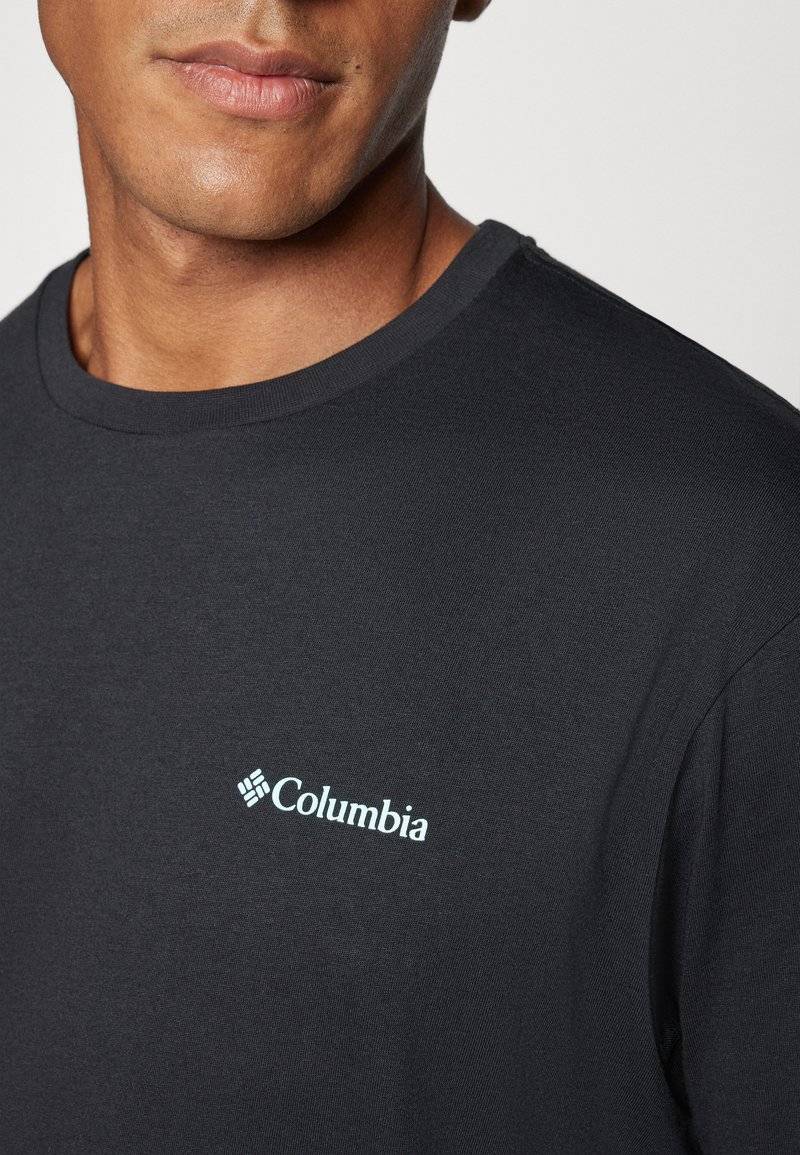 Columbia Columbia CAVALRY TRAIL - Print T-shirt - black Versandkostenfrei