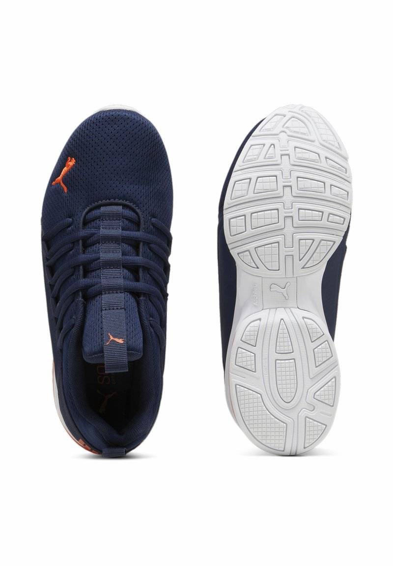 Puma Puma AXELION - Training shoe - club navy flame flicker white Saisonschlussverkauf